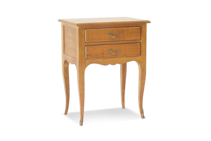 picture 1 Elegant bedside table with 2 drawers