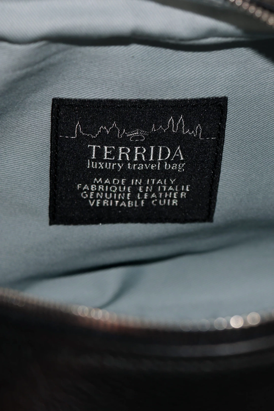 Bild 3 Luxuriöse Schuhtasche aus Leder - Terrida