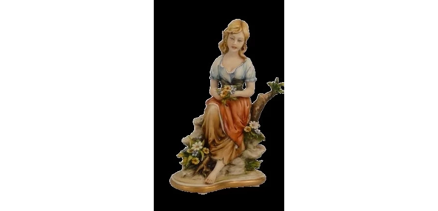 obrazek 1 Figurka wiosenna z porcelany
