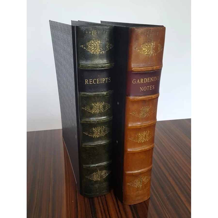 picture 3 Antique style document binders