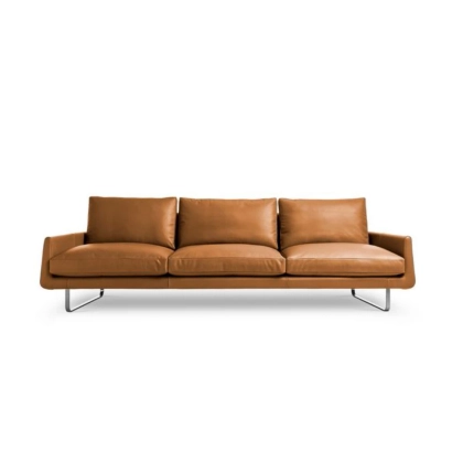 Zdjęcie Włoska skórzana sofa z kolekcji Joshua cm. 270 x 96 x h 83