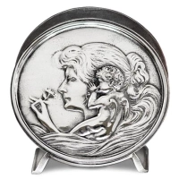 Picture Elegante servilletero de estilo Art Nouveau