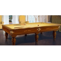 Picture Italian decorated Fiore pool table in a classic style