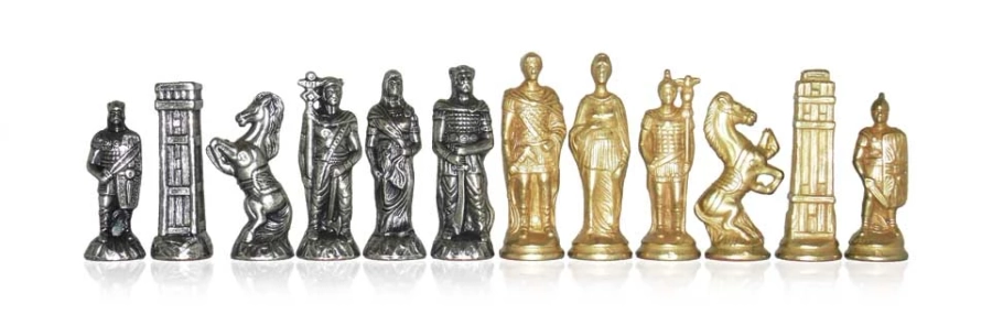 picture 1 Metal chess - Romans and Barbarians