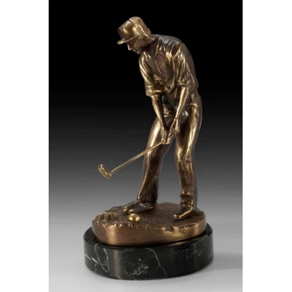 Zdjęcie Figura golfisty w stylu antycznym