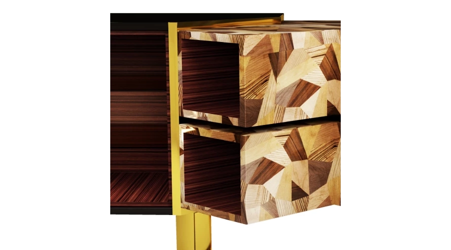 Bild 3 Unkonventionelles handgefertigtes Sideboard - Malabar