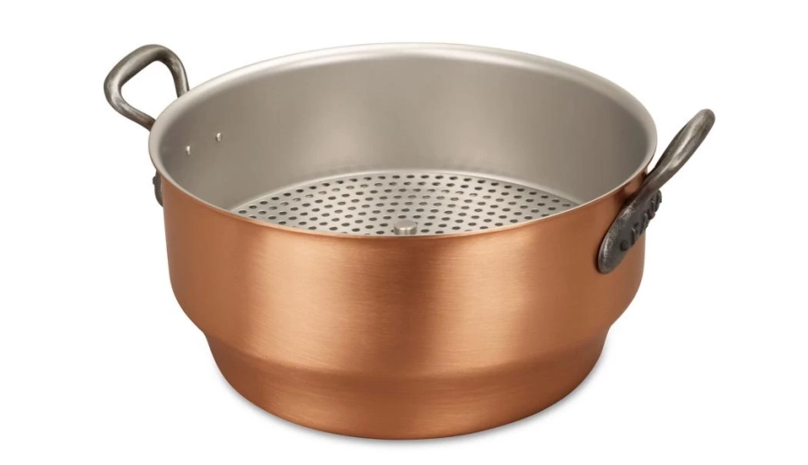 picture 1 Olla de cobre 28 cm para cocinar al vapor + inserto