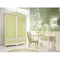 Picture Luxurious wardrobe and desk for girls