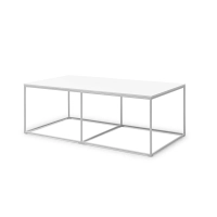 Picture Exclusive terrace coffee table made of durable steel and stone slab - Kenneth Cobonpue