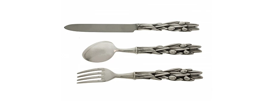 Bild 2 Französisches versilbertes Besteckset - Lauret Studio