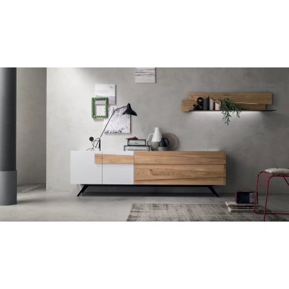 Picture A modern set of chests of drawers and shelves from Italy - Maronese Acf