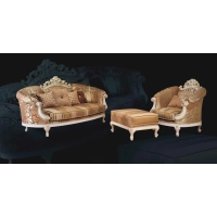 Zdjęcie Stylowa dwuosobowa sofa w stylu antycznym do salonu – Morello Gianpaolo
