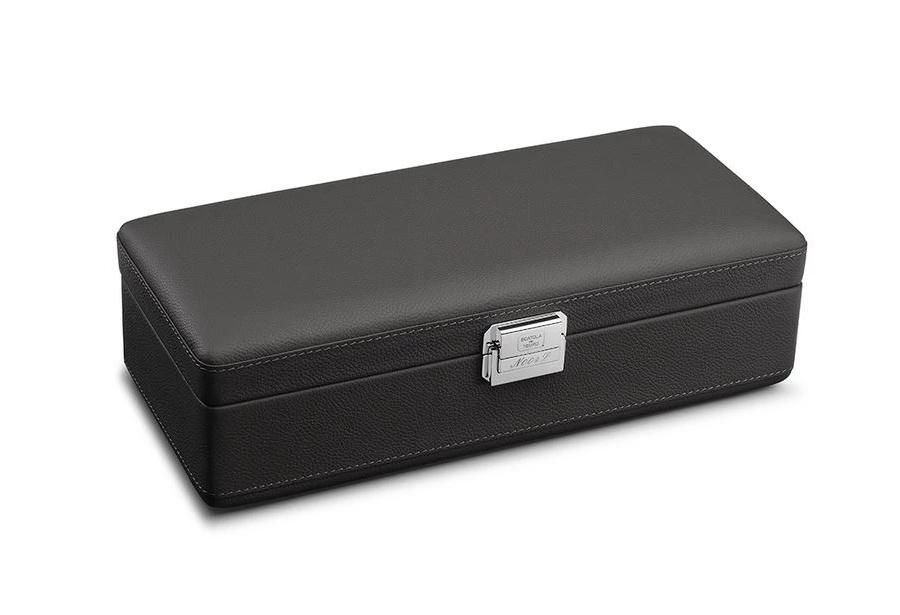 picture 3 Luxurious watch storage case covered with calf leather