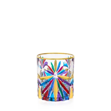 Zdjęcie Stylowy komplet 6 szklanek do wody wykonany w Wenecji (315 ml)