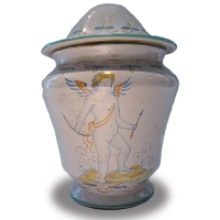 Picture Ceramic vase from the Deruta factory