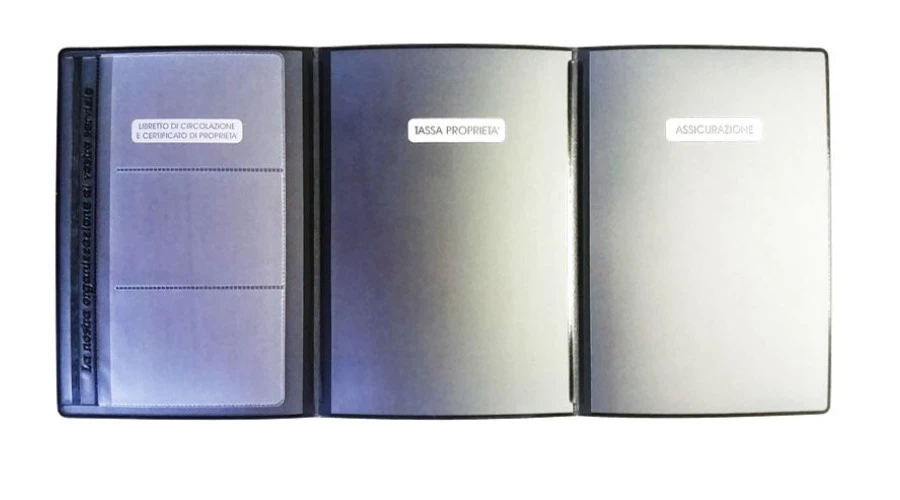 picture 2 Leather case for car documents with personalization option