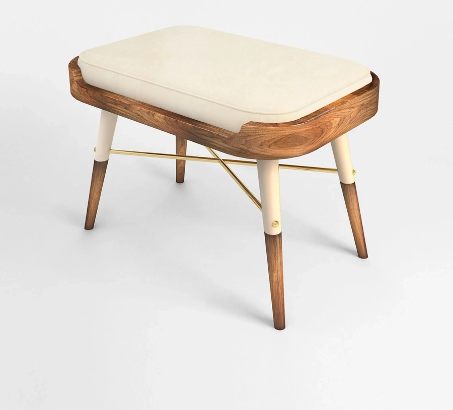 picture 3 A unique beige stool for an inspiring interior – Muranti
