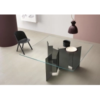 Bild Keramikplatte in einem italienischen, stilvollen Tisch – Tonelli Design