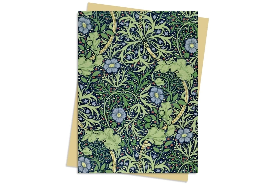 picture 1 Greeting Card Bundle (William Morris: Seaweed, Wallpaper) - Flame Tree Publishing