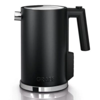 Picture Elegant WK 902 electric kettle made of stainless steel in matt black - Graef
