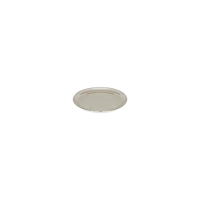 Picture Porcelain drink coaster covered entirely with platinum - Porcel