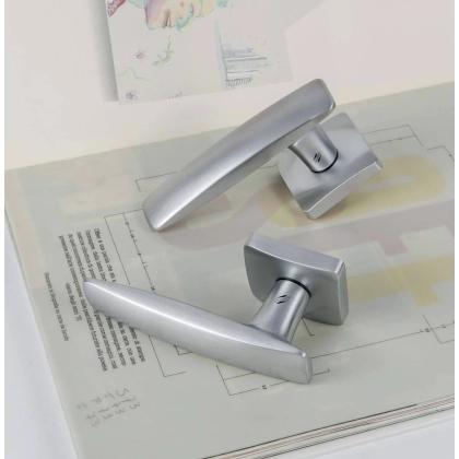 Picture Brass door handle Bold PT11 Colombo