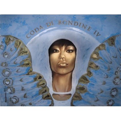 Zdjęcie Marlena Selin Obraz olejny na płótnie Coda di Rondine IV ( Paź królowej )