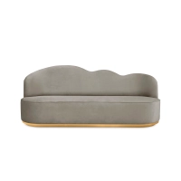 Picture Brown cloud sofa for children