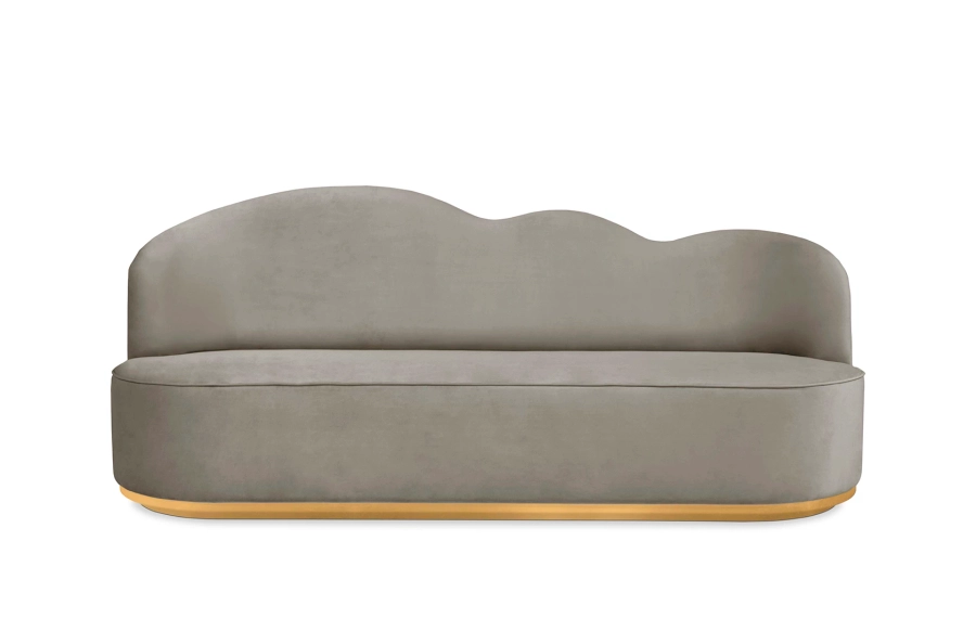 picture 1 Brown cloud sofa for children