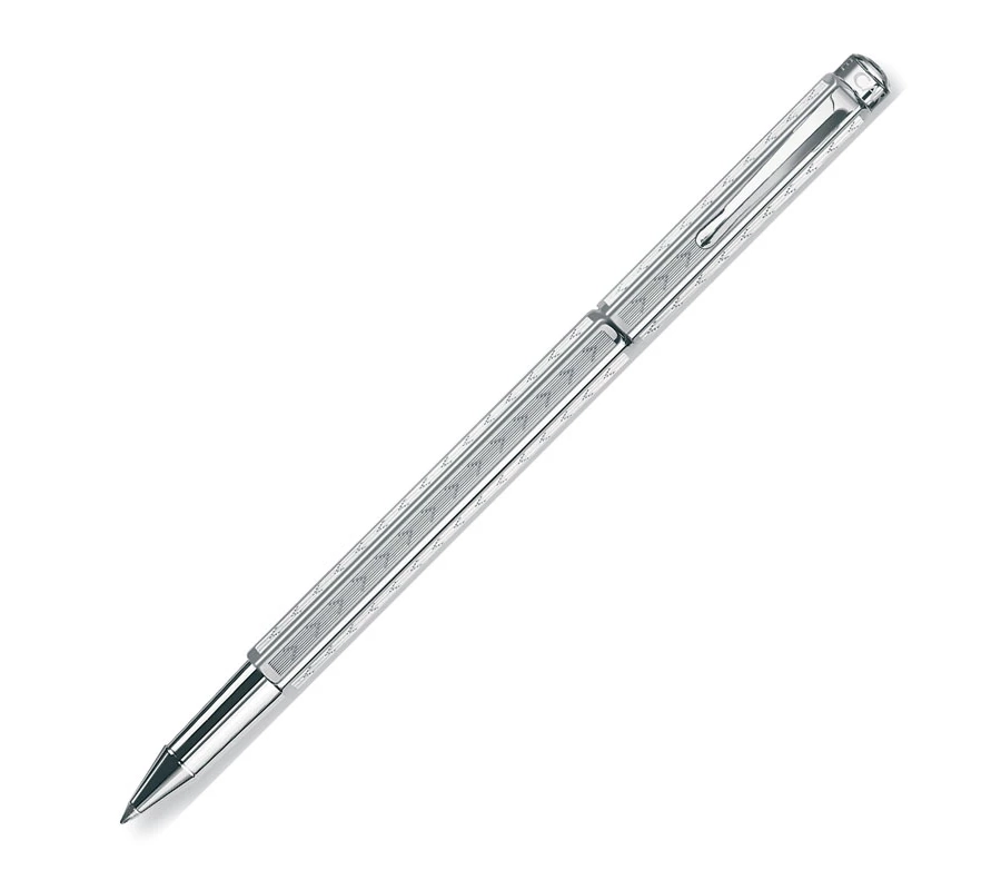 picture 1 Silver-plated Ecridor Chevron ballpoint pen