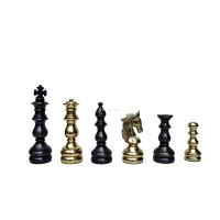 Picture Professional solid brass chess sets English Elite - The Chess Empire