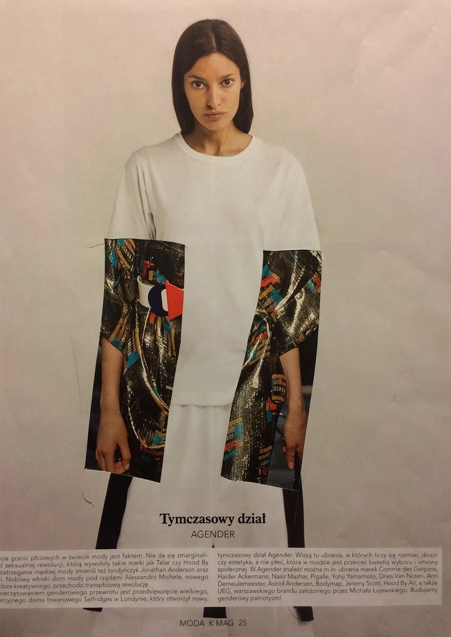 Bild 1 Agender - analoge Collage Bashi Dunin