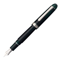 Picture Beautiful Century Rhodium Laurel Green EF fountain pen as a gift