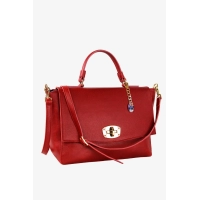 Picture Classic red leather handbag - Terrida
