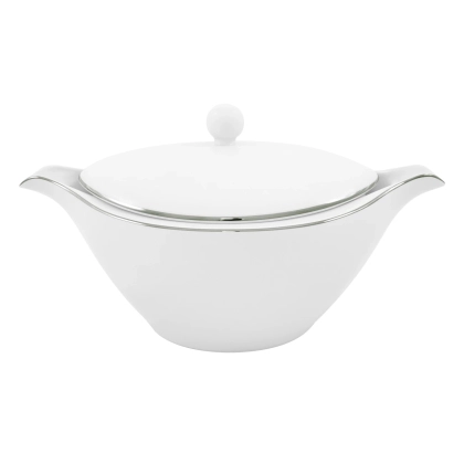 Zdjęcie Śliczna owalna waza z porcelany - Porcel