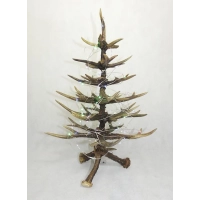 Picture Home decoration in the form of an antler Christmas tree