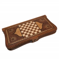 Picture Stylish handmade wooden Backgammon set - Helena Woodart