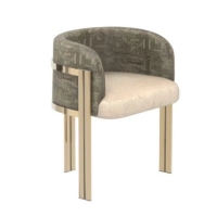 Picture Exclusiva silla Marie con patas de latón